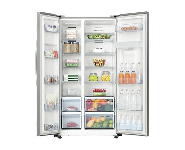 624L Hisense Side By Side Fridge